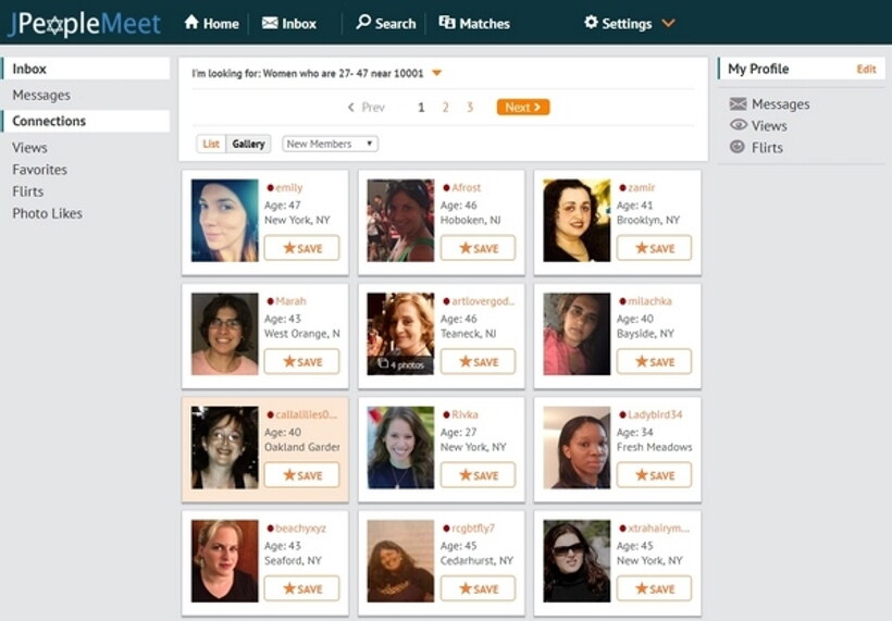 beautiful jewish women at JPeopleMeet
