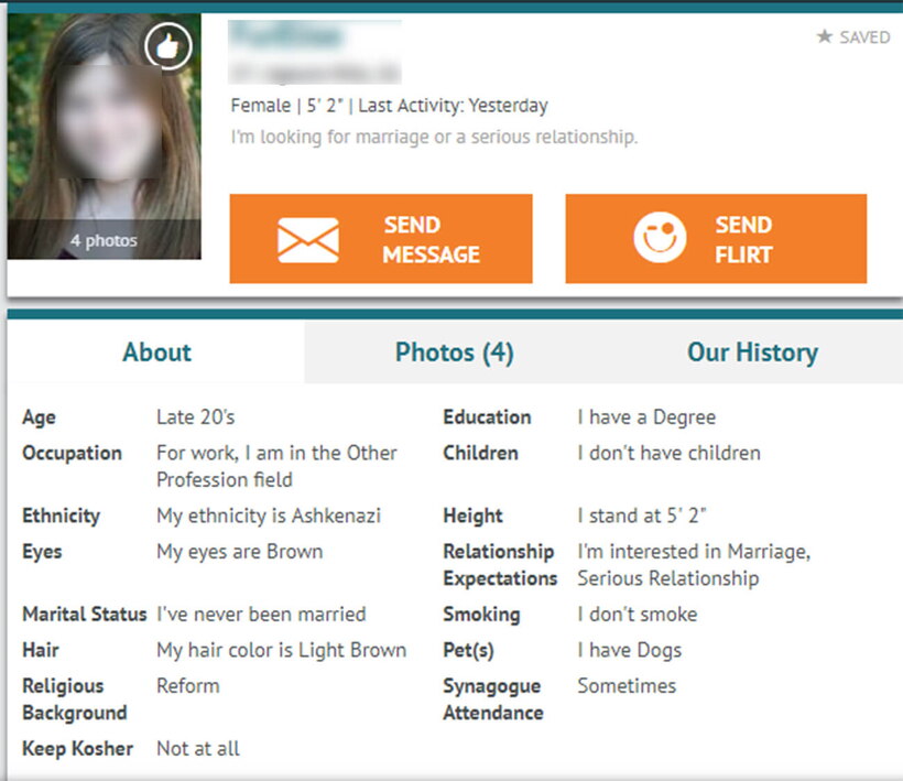 find jewish bride on JPeopleMeet