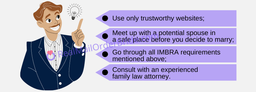 Legal mail order brides marriages