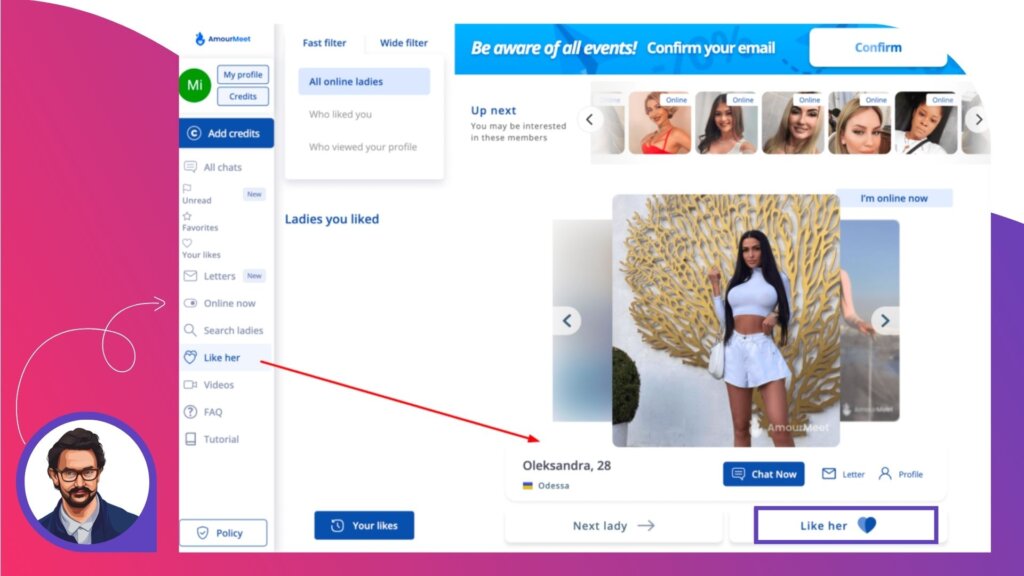 amourmeet feature