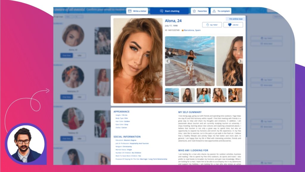amourmeet profile